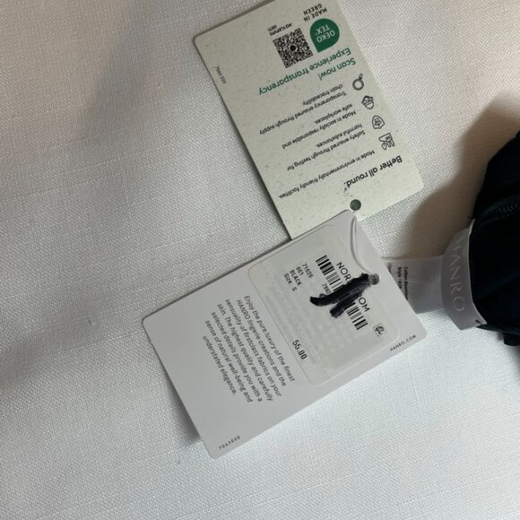 NWT Hanro Full Brief Cotton Seamless in Black Size Small - Picture 5 of 5